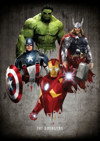 Постеры с супергероями