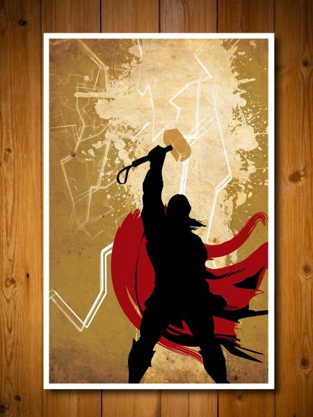 Постеры супергероев на стену