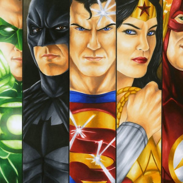 Плакаты с супергероями