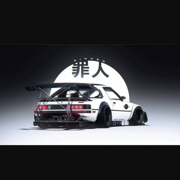 Японские авто арт