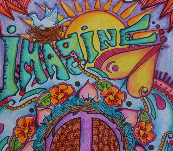 Рисунки в стиле хиппи