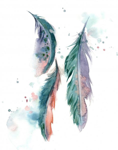 Де перо, художник