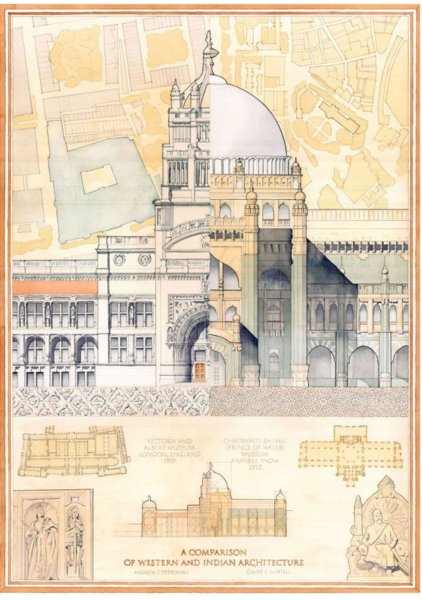 Постер архитектурного проекта