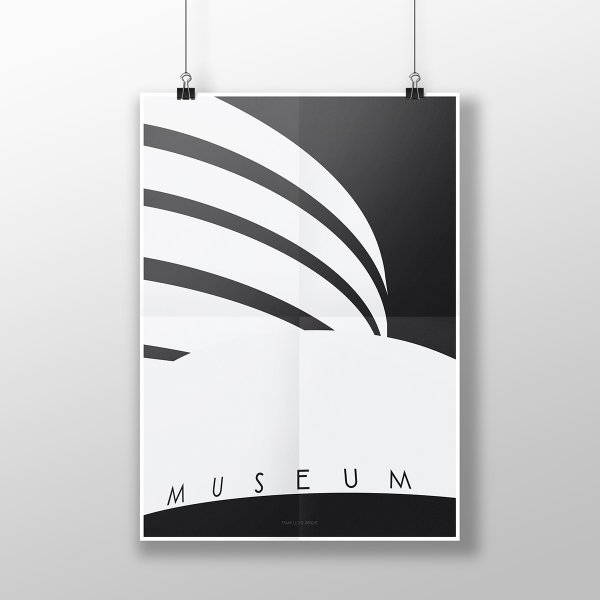 Минимализм постеры архитектура