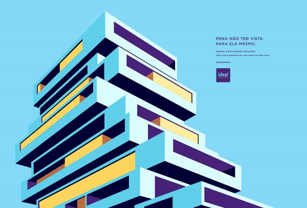 Постер современная архитектура