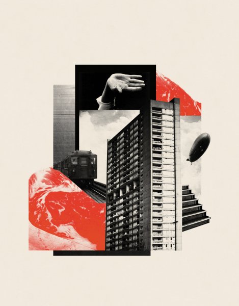 Постер современная архитектура