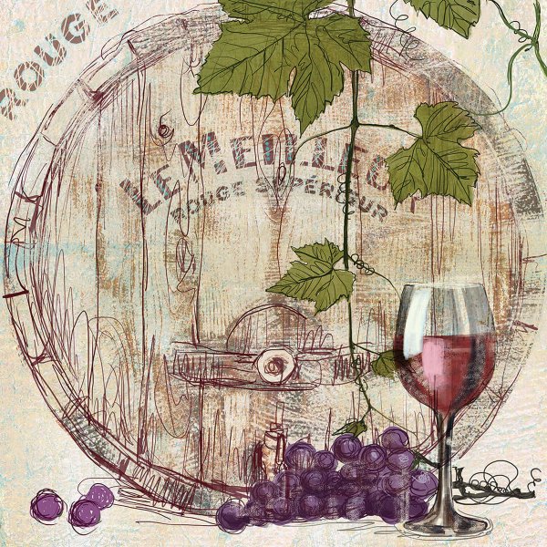 Винтажная картина на кухню