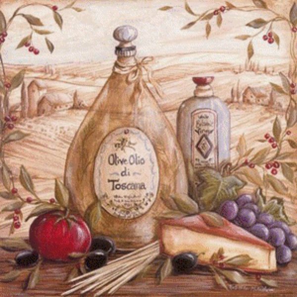 Декупажные картины для кухни