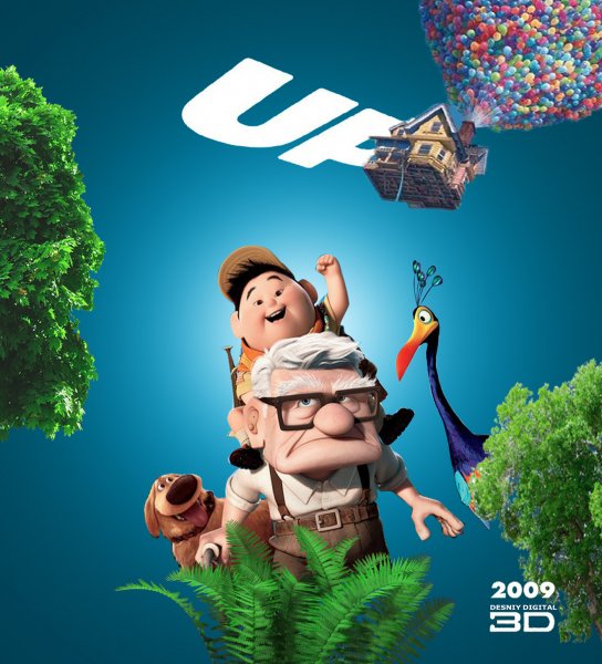 Вверх мультфильм 2009 Рассел