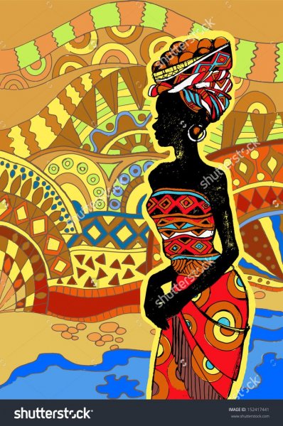 Африканский стиль в живописи