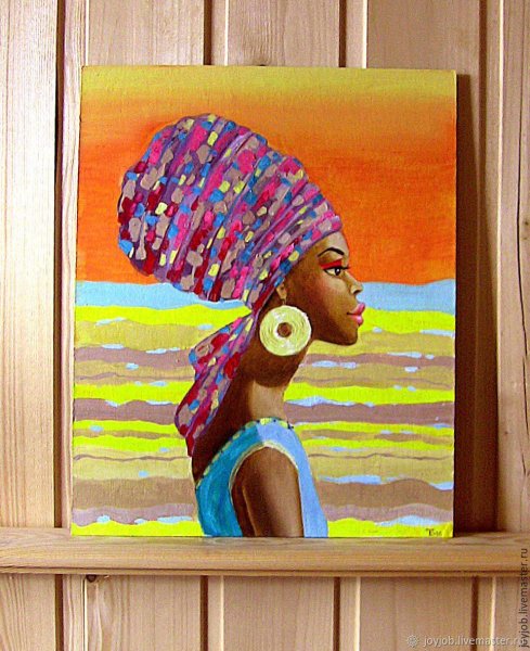 Африканский стиль в живописи