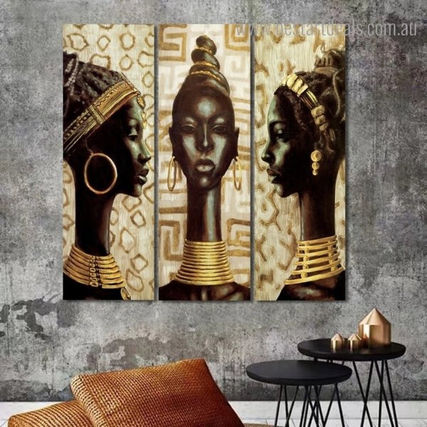 Фото Африки в золоте картины