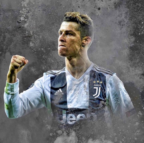 Арты Роналдо Ювентус под дождем