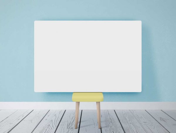 Мокап горизонтальный Постер