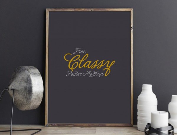 Mock up плакат