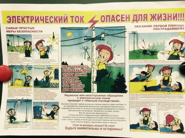 Опасность электрического тока