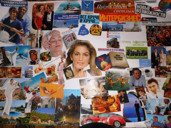 Карта желаний правильная фото