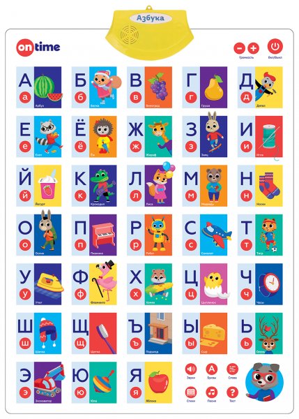 Плакат алфавит