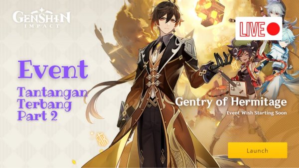 Постер Геншин официальный