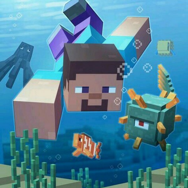 Картины в стиле майнкрафт