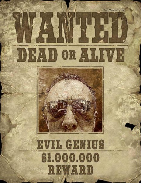 Плакат wanted