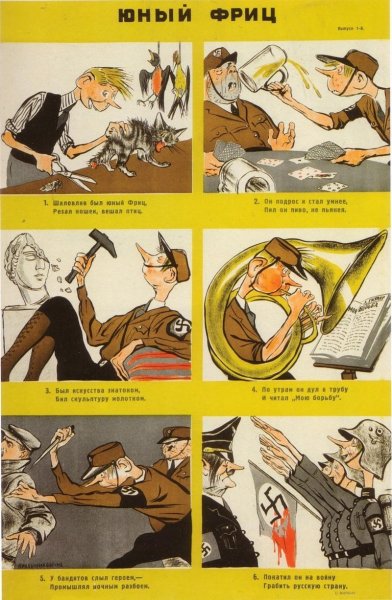 Кукрыниксы карикатуры Великой Отечественной войны