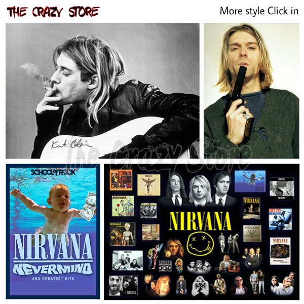 Нирвана Курт плакат