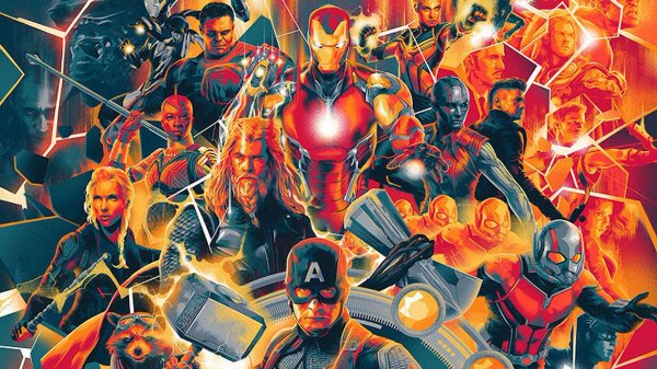 Постеры Марвел