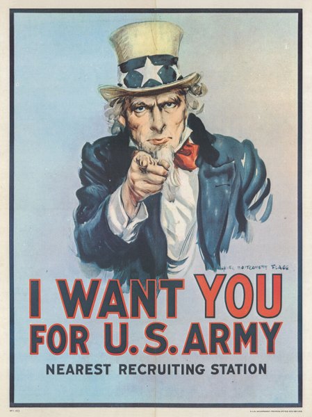 Постер i want you for u.s.Army