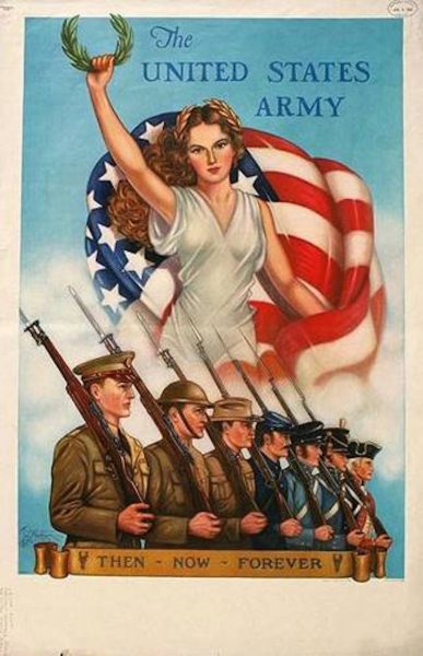 Американские плакаты первой мировой войны