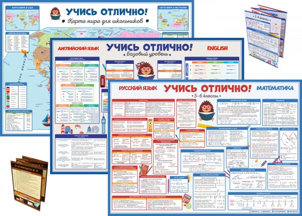 Учебные плакаты для школы