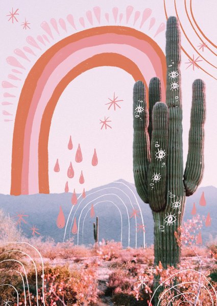 Плакаты в стиле инди