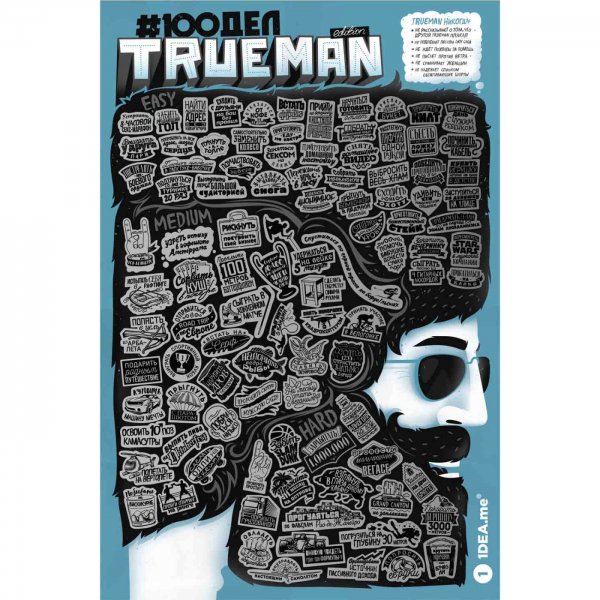 Скретч-Постер "ты сильнее"