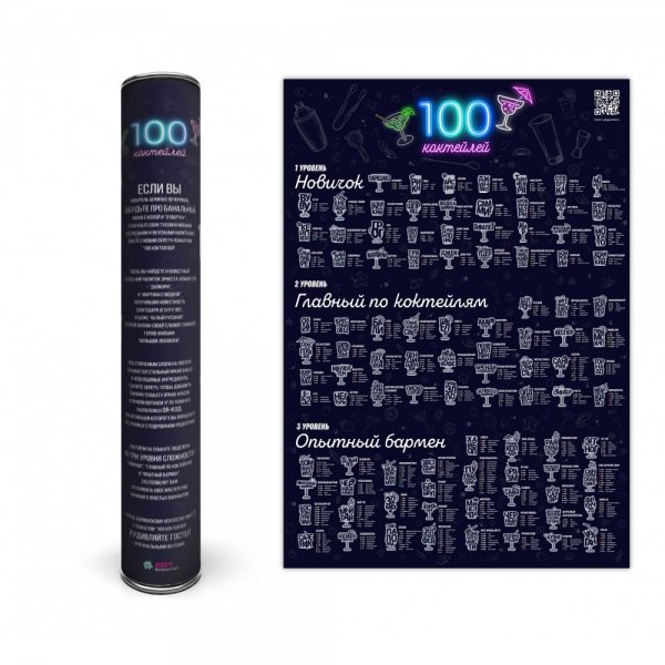 Плакат 1dea.me #100дел Junior Edition