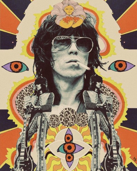 Hippie Art 60s