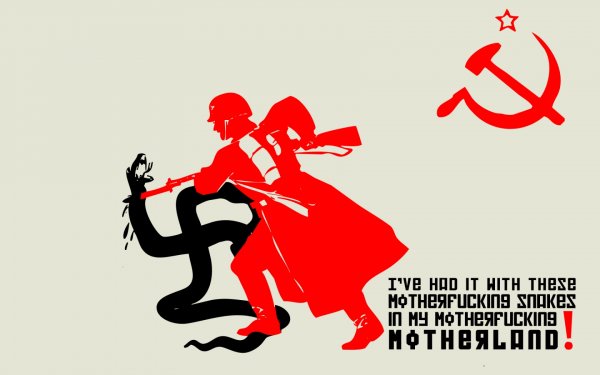 Советские анти нацисткие плакаты