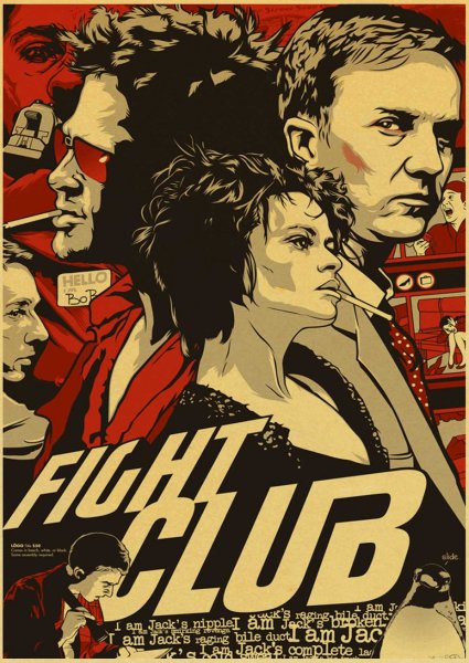 Бойцовский клуб Постер 1999 года