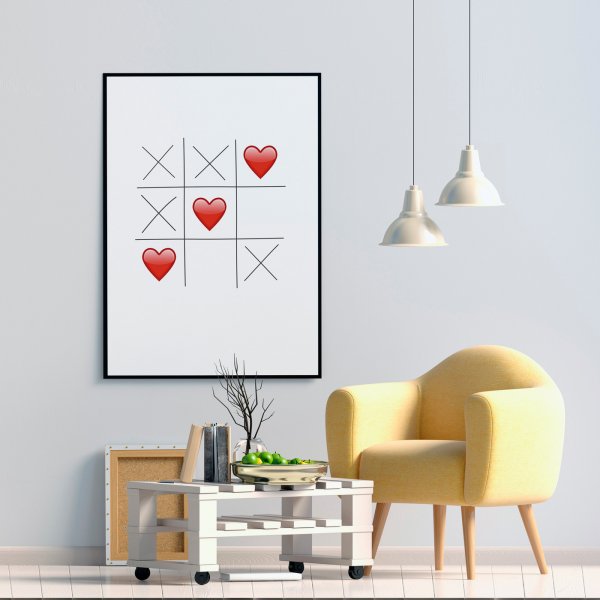 Постер Хо 50х70 в рамке