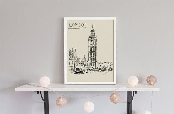 Постер интерьерный