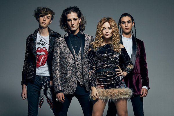 Солист группы Maneskin