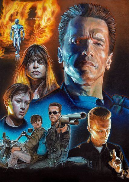 Терминатор фильм 1984 Постер