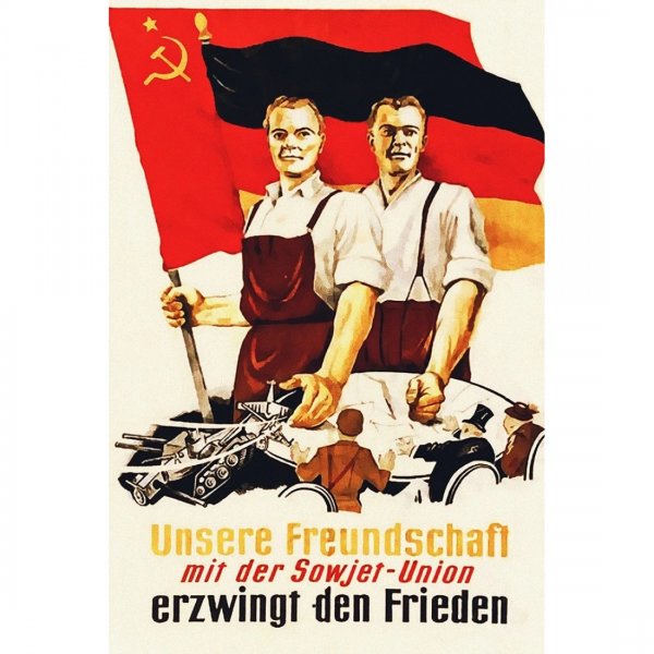 ГДР И СССР плакаты