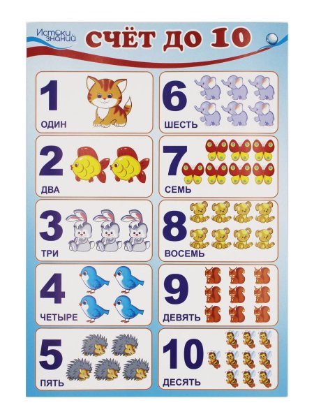 Счёт для дошкольнтиков
