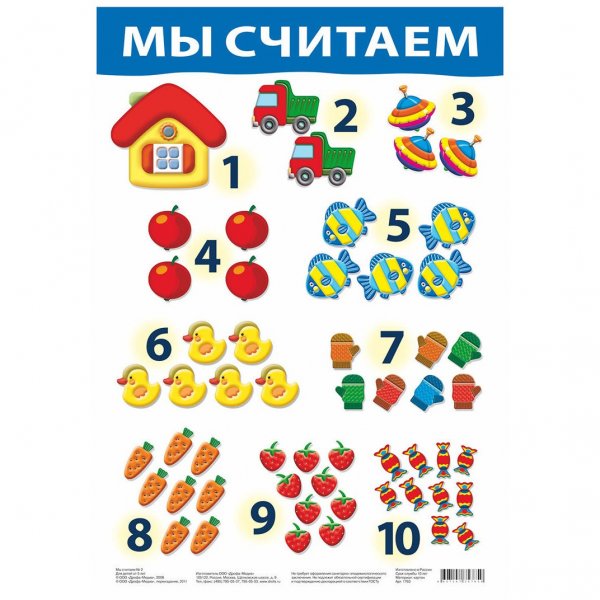 Наглядный материал для дошкольников