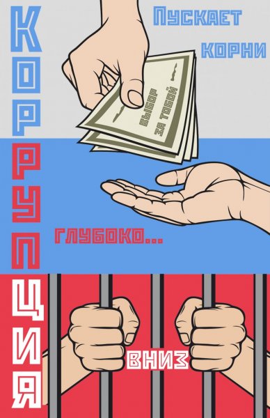 Взятка плакат