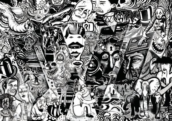 Черно белые плакаты