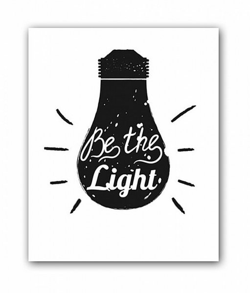 Постеры с надписями для интерьера