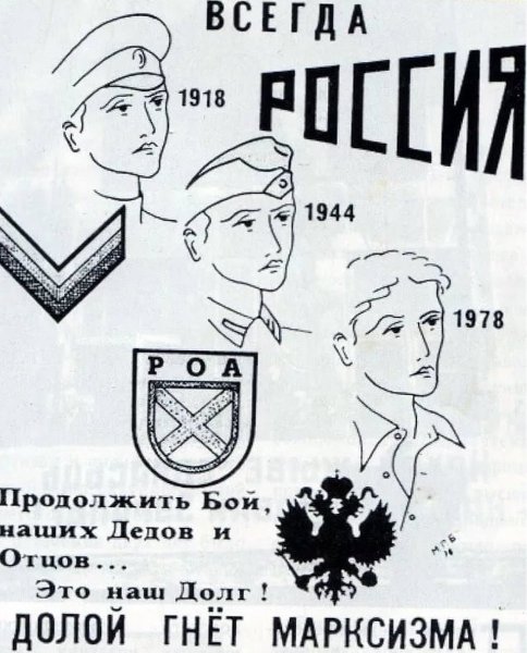 Агитационные плакаты РОА