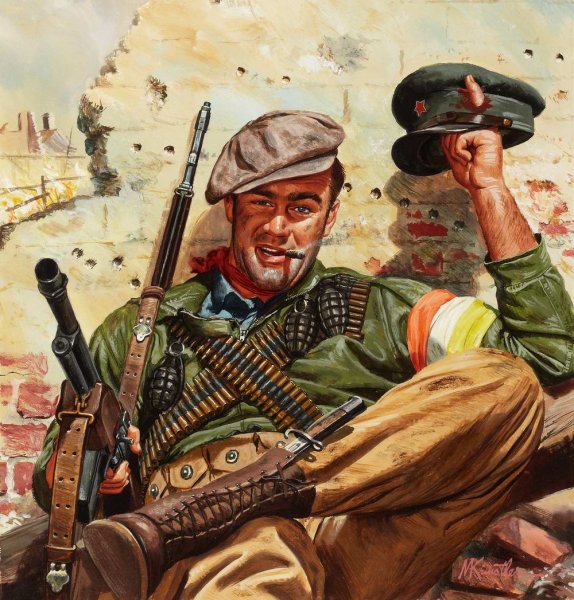 Солдат красной армии арт