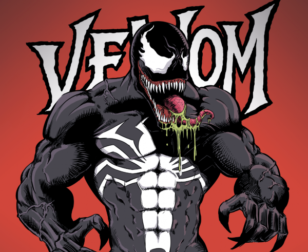 Веном арт Постер